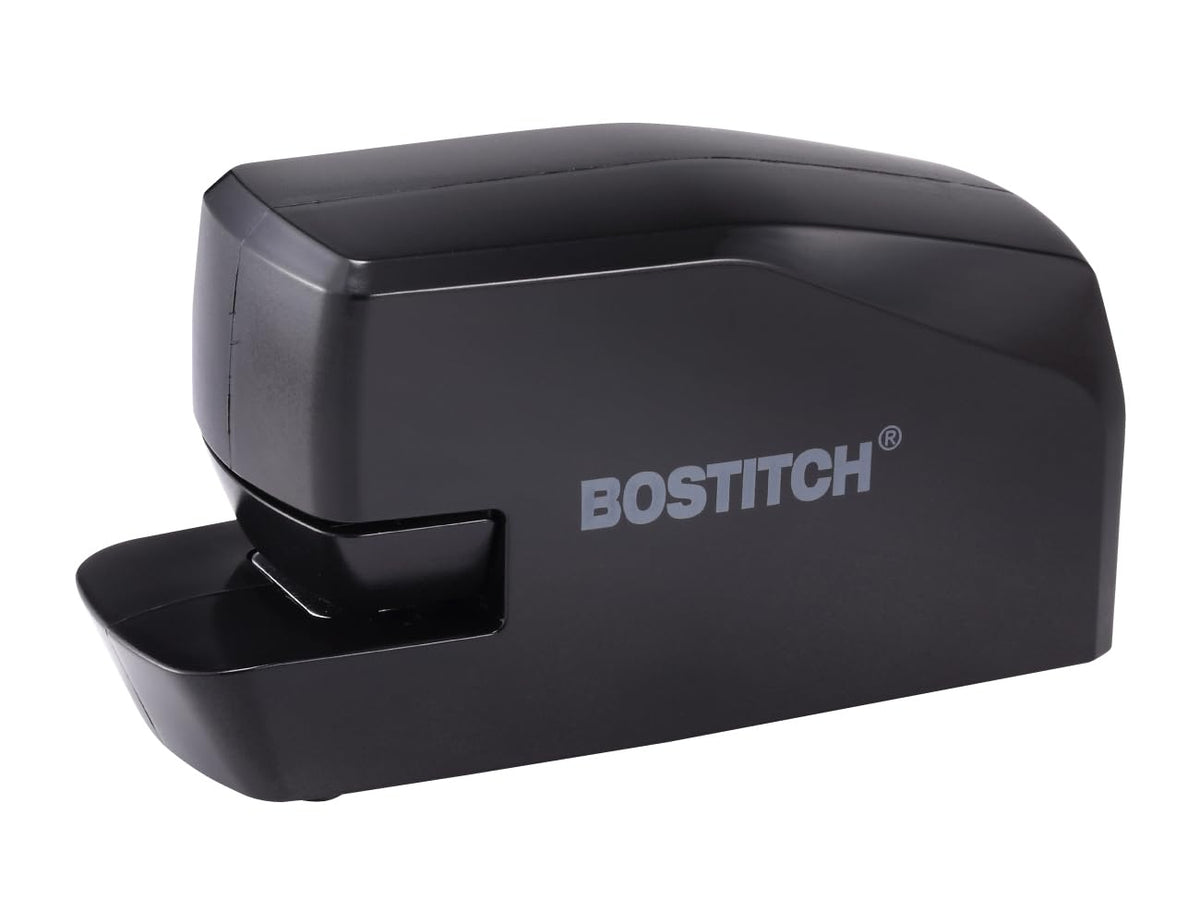 Bostitch Office Portable Electric Stapler, 20 Sheets, AC or Battery Powered, Black (MDS20-BLK)