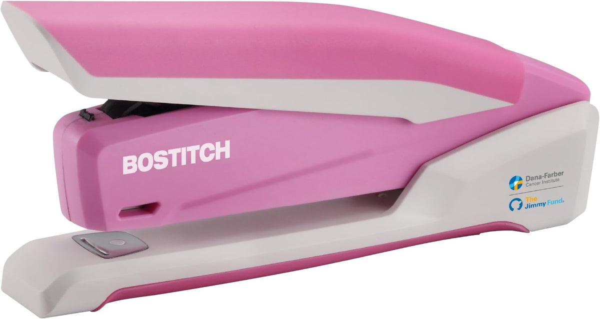 Bostitch Office Executive 3 in 1 Stapler, One Finger, 25 Sheet, Red