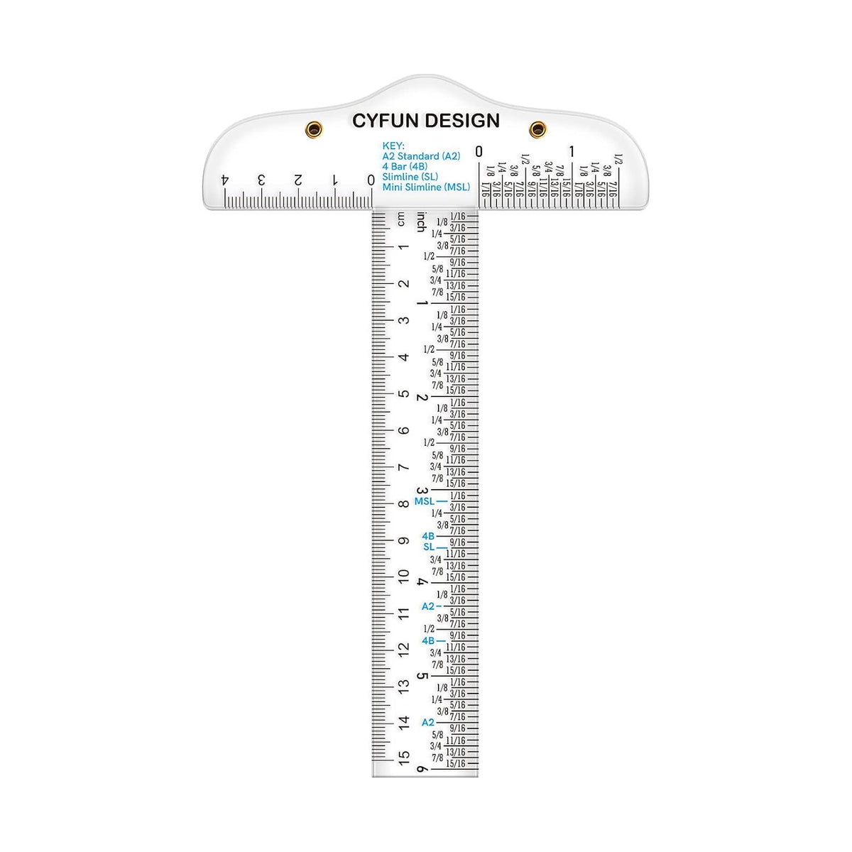 6 Inches Acrylic Clear T-Square Ruler,1 Pack,T Square Ruler,Transparent,T Ruler,for Crafting Drafting and General Layout Work Art Framing & Drafting Scrapbooking Crafting Arts Crafts Supplies Tools