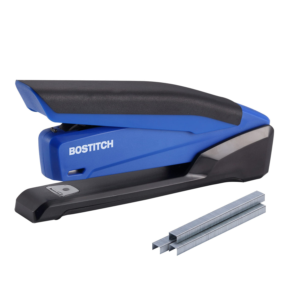 Bostitch Office Executive 3 in 1 Stapler, One Finger, 25 Sheet, Gray