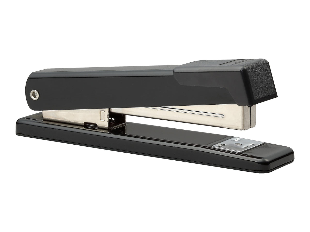 Bostitch Office Classic Metal Desktop Stapler, 20 Sheet Capacity, Dual Clinch, Opens for Tacking, Full-Strip, Black, 3-Pack