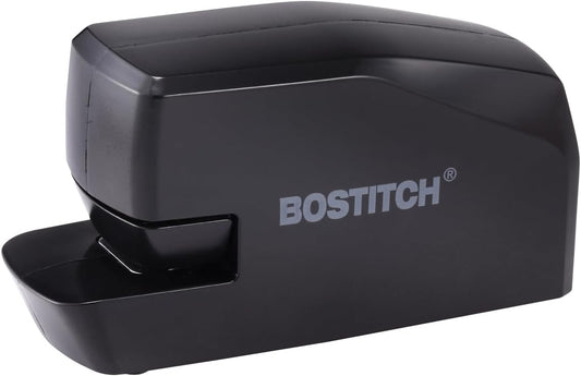 Bostitch Office Portable Electric Stapler, 20 Sheets, AC or Battery Powered, Black (MDS20-BLK)