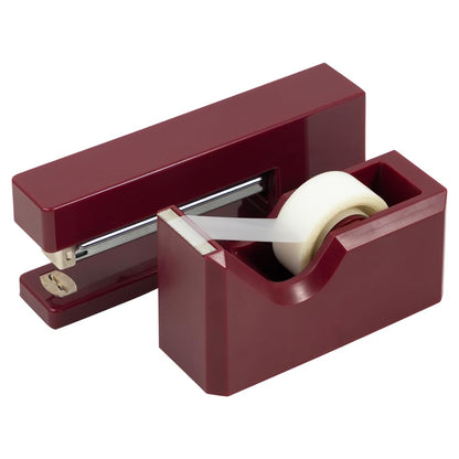 JAM PAPER Office & Desk Sets - 1 Stapler & 1 Tape Dispenser - Gold - 2/Pack