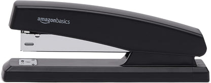 Amazon Basics Stapler Value Pack, 25 Sheet Capacity, Standard, with 3000 Staples and 3 Staple Removers, Black, 3-Pack