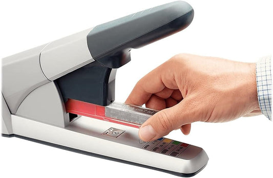 Rapid 02892 Heavy Duty Cartridge Stapler, 80 Sheet Capacity, Silver