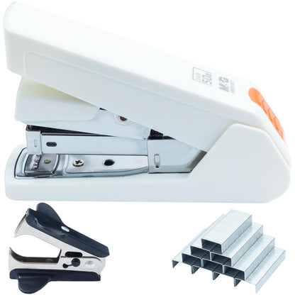 M&G Heavy-Duty Stapler for Desk, 50 Sheet Effortless No-Jam Stapling, Black