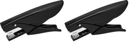 Amazon Basics Effortless Handheld Plier Stapler, 25 Sheet Capacity, Heavy Duty, Black