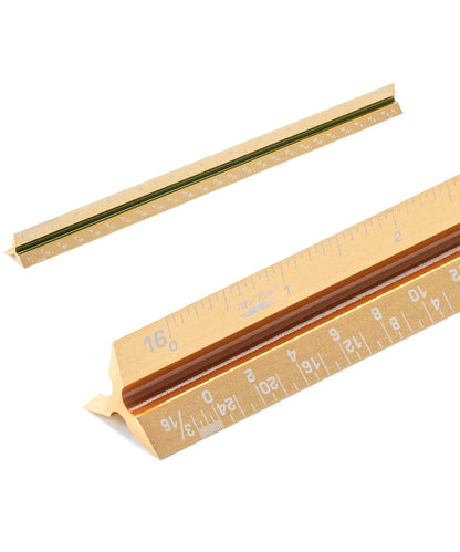 Mr. Pen- Architectural Scale, 12 inch, Black, Scale Ruler Contractor