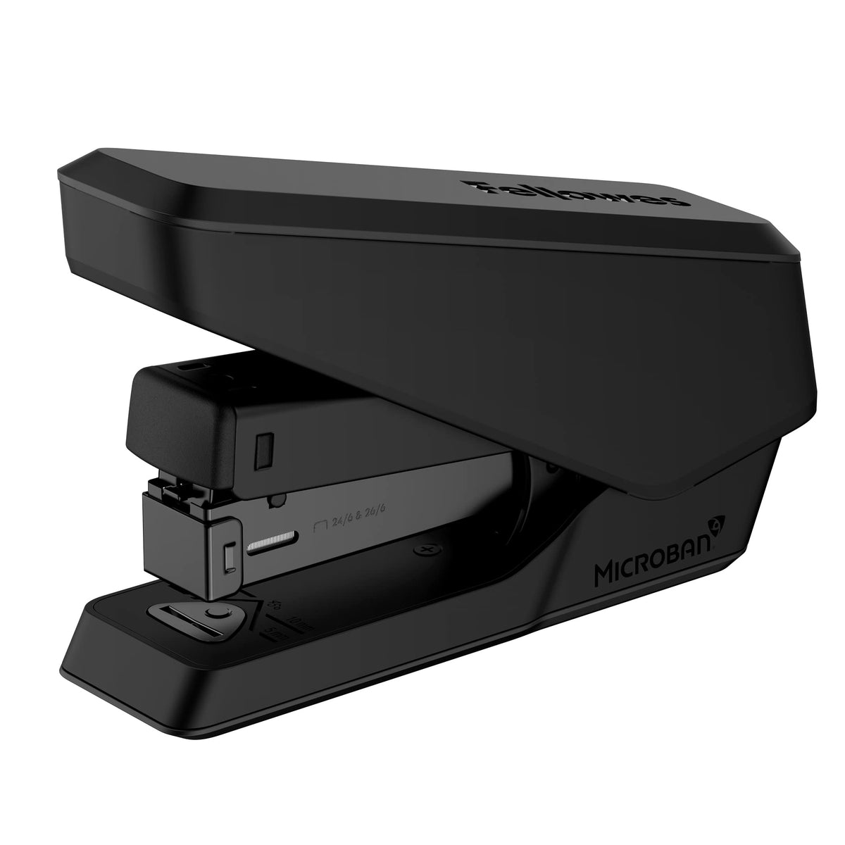 Fellowes LX850 EasyPress Office Stapler, Full Strip Effortless One-Touch Stapler for Classroom, Home and Office, Holds Full Strip of Staples, 25 Sheet Capacity, White