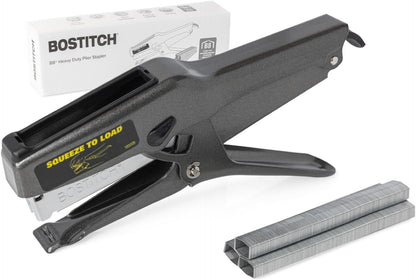 Bostitch Office B8 Plier Heavy Duty Stapler with 1250 1/4" Staples