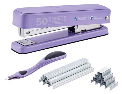 Bostitch Titan Heavy Duty 50 Sheet Stapler, 1750 Staples Included, Sage