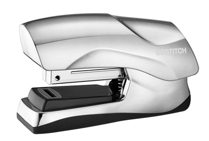 Bostitch Office Heavy Duty Stapler, 40 Sheet Capacity, No Jam, Half Strip, Fits into the Palm of Your Hand, For Classroom, Office or Desk, Navy Blue