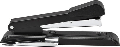 Bostitch Office B8 PowerCrown Travel & Desktop Stapler, 30 Sheet Capacity, Durable Metal, Black.