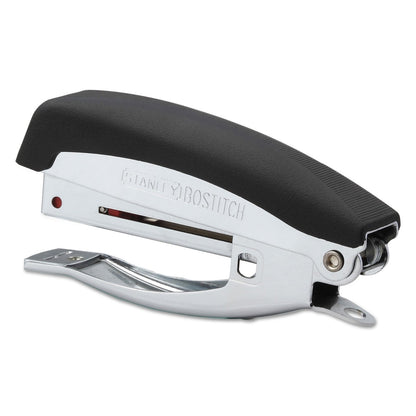 Bostitch Office Deluxe 20 Sheet Hand-Held Stapler with Anchor Hole, Chrome/Black (42100)
