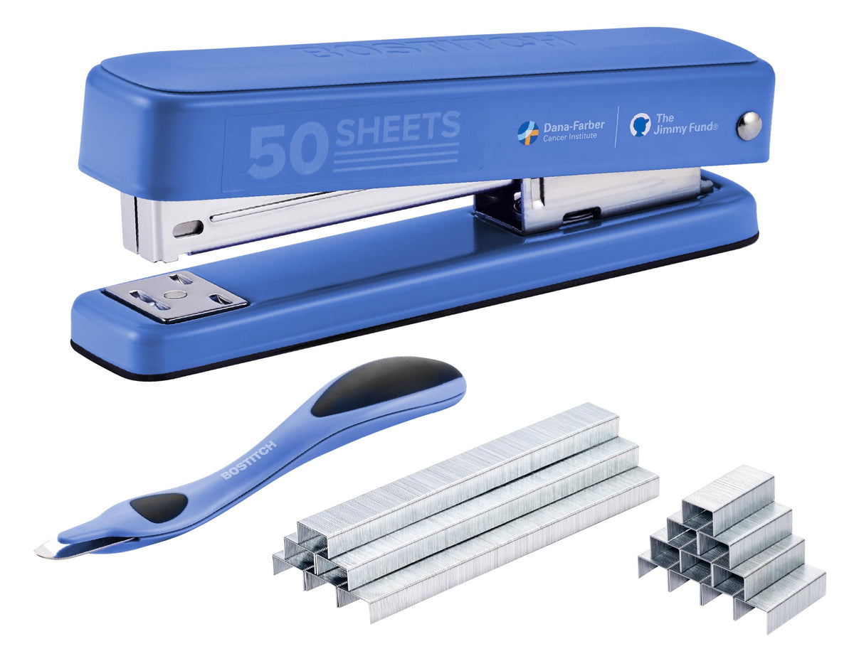 Bostitch Titan Heavy Duty 50 Sheet Stapler, 1750 Staples Included, Sage