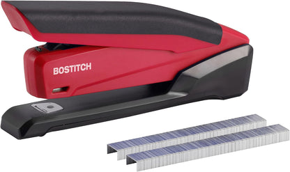 Bostitch Office Executive 3 in 1 Stapler, One Finger, 25 Sheet, Gray