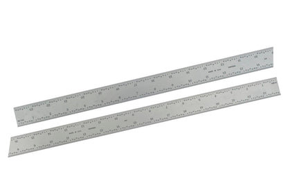 PEC Tools Made in USA 6 Inch Metal Ruler, Scale (1/32",1/64",1/50",1/100")