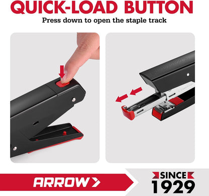 Arrow Plier Stapler Set, Metal Hand Stapler with 2520 Staples