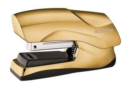 Bostitch Office Heavy Duty Stapler, 40 Sheet Capacity, No Jam, Half Strip, Fits into the Palm of Your Hand, For Classroom, Office or Desk, Navy Blue