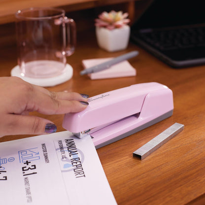 Swingline Stapler, 30 Sheet Capacity, 747 Business Stapler, Jam Free, Metal, Blush Pink (S7074740)
