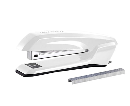 Bostitch Office Ascend 3 in 1 Stapler Integrated Remover & Staple Storage, 420 Staples Included, 20 Sheet Capacity, Lightweight, Pink