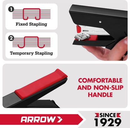 Arrow Plier Stapler Set, Metal Hand Stapler with 2520 Staples