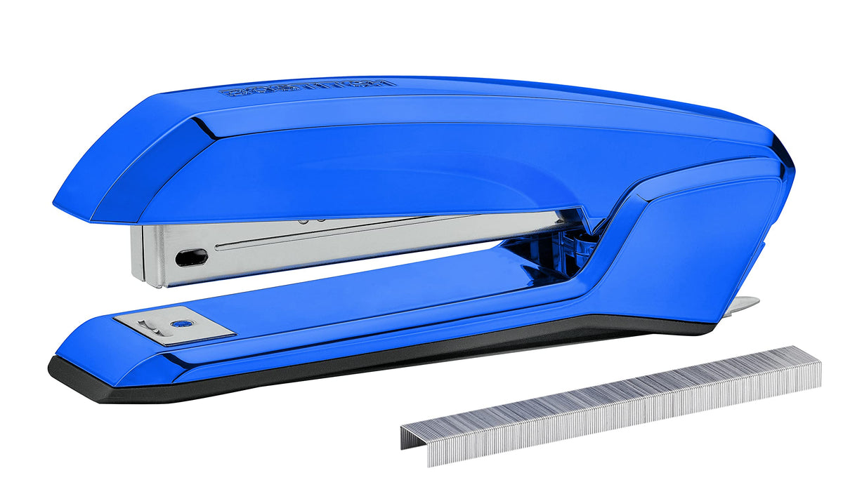 Bostitch Office Ascend 3 in 1 Stapler Integrated Remover & Staple Storage, 420 Staples Included, 20 Sheet Capacity, Lightweight, Pink