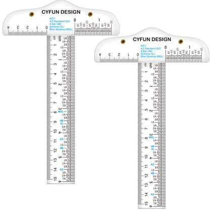 6 Inches Acrylic Clear T-Square Ruler,1 Pack,T Square Ruler,Transparent,T Ruler,for Crafting Drafting and General Layout Work Art Framing & Drafting Scrapbooking Crafting Arts Crafts Supplies Tools