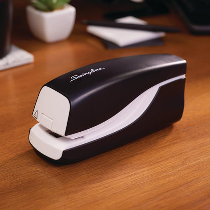Swingline Electric Stapler, 20 Sheet Capacity, Portable, Compact, Battery, Black (42132)